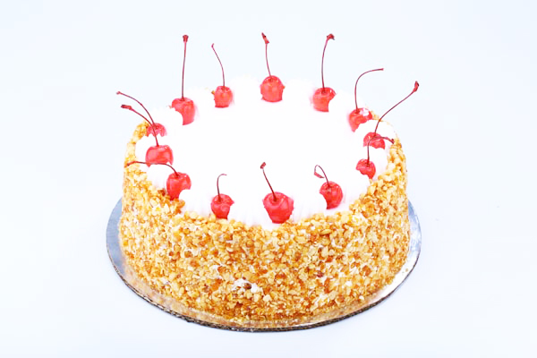 Caramel Fresh Cream Cake (1Kg)